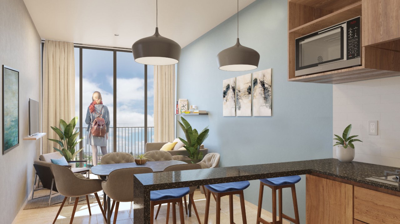 Las unidades de vivienda de Punta Norte están diseñadas para ofrecer la máxima comodidad y funcionalidad a sus residentes