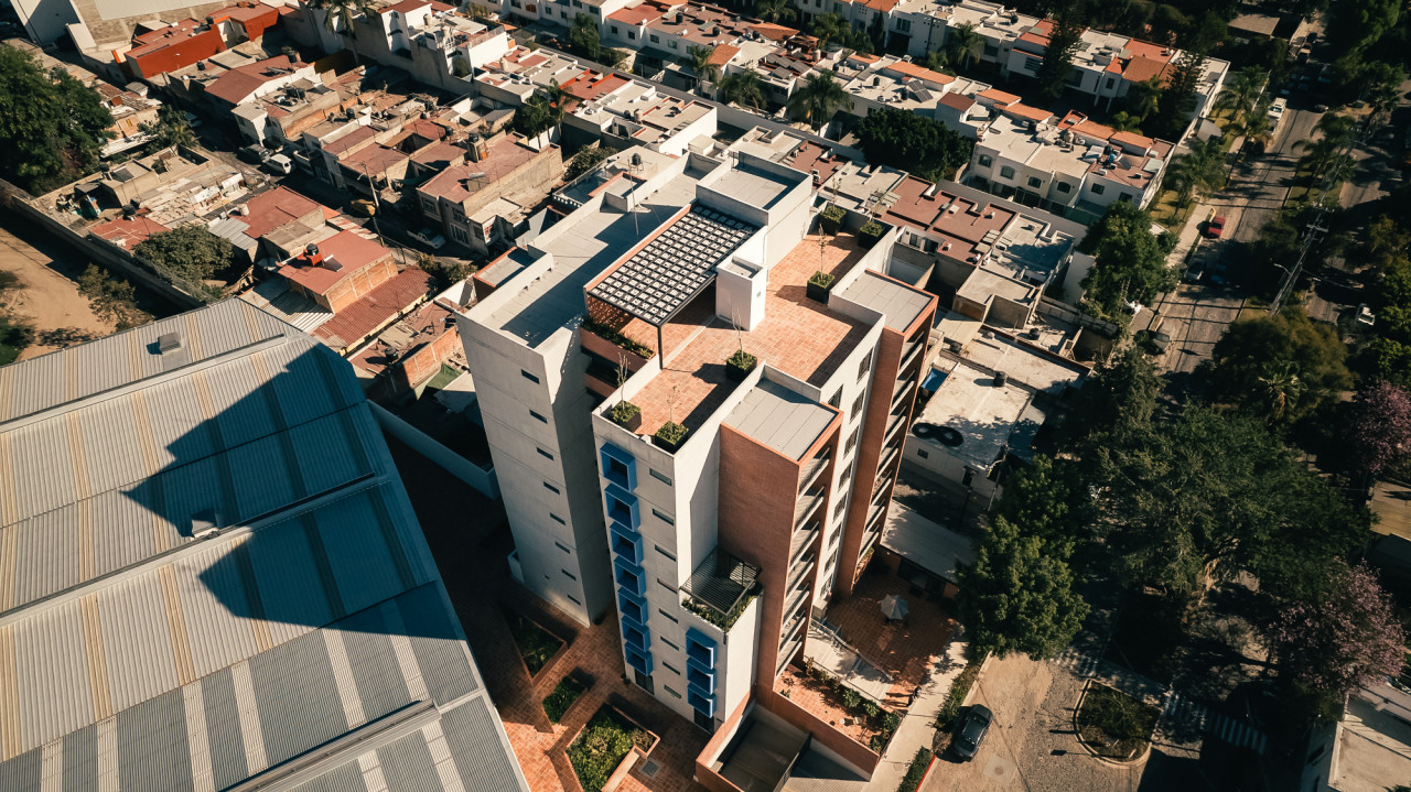 Cedros 1180, complejo de departamentos desarrollado por Grupo Casillas y ubicado en Zapopan, Jalisco.